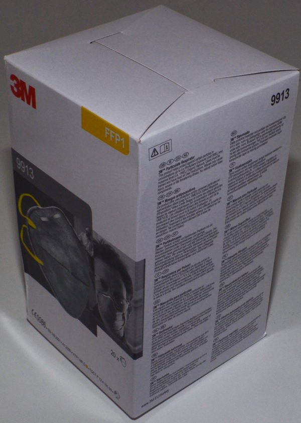 Maschere 3M 9913  - Confezione 20 pz.  ***AL MOMENTO NON DISPONIBILE***