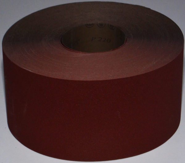 Rotolo Tela flessibile - H 80 mm. - Grana 120 - Mt. 50 - immagine 2