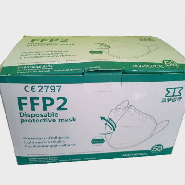 MASCHERINA FFP2  Certificazione CE   CONF. 50 PZ. - immagine 3